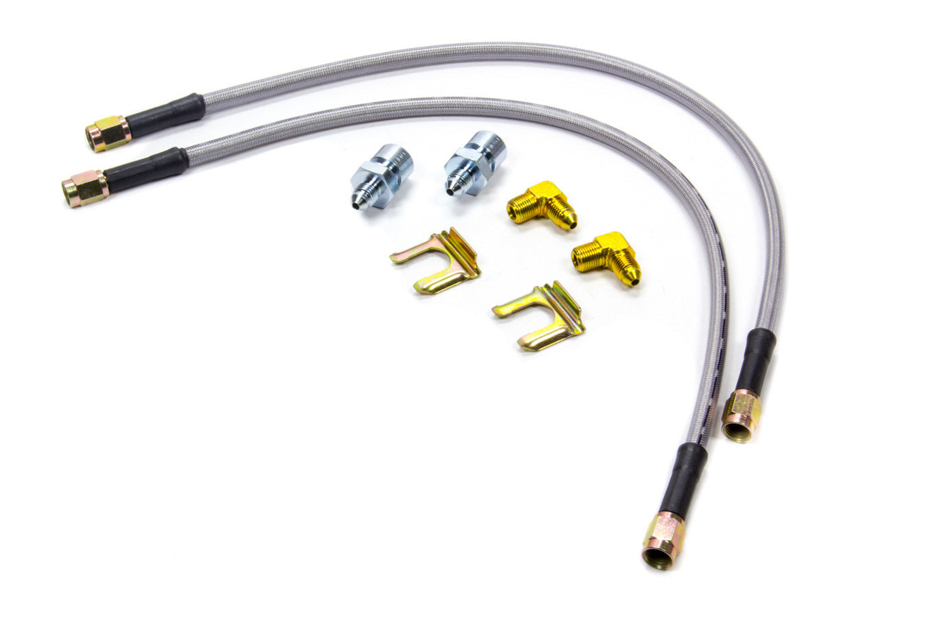 Wilwood 220-8307 Flexline Brake Hose Kit, 18-Inch, Front