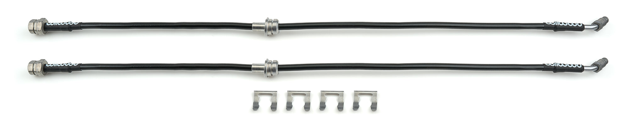 Wilwood 221-17414 Flexline Front Brake Hose Kit for 2004 Volkswagen R32