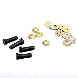 Wilwood 230-0204 Brake Caliper Mounting Bolt Kit, 3/8-24 x 1.25 in, Grade 8, Set of 4