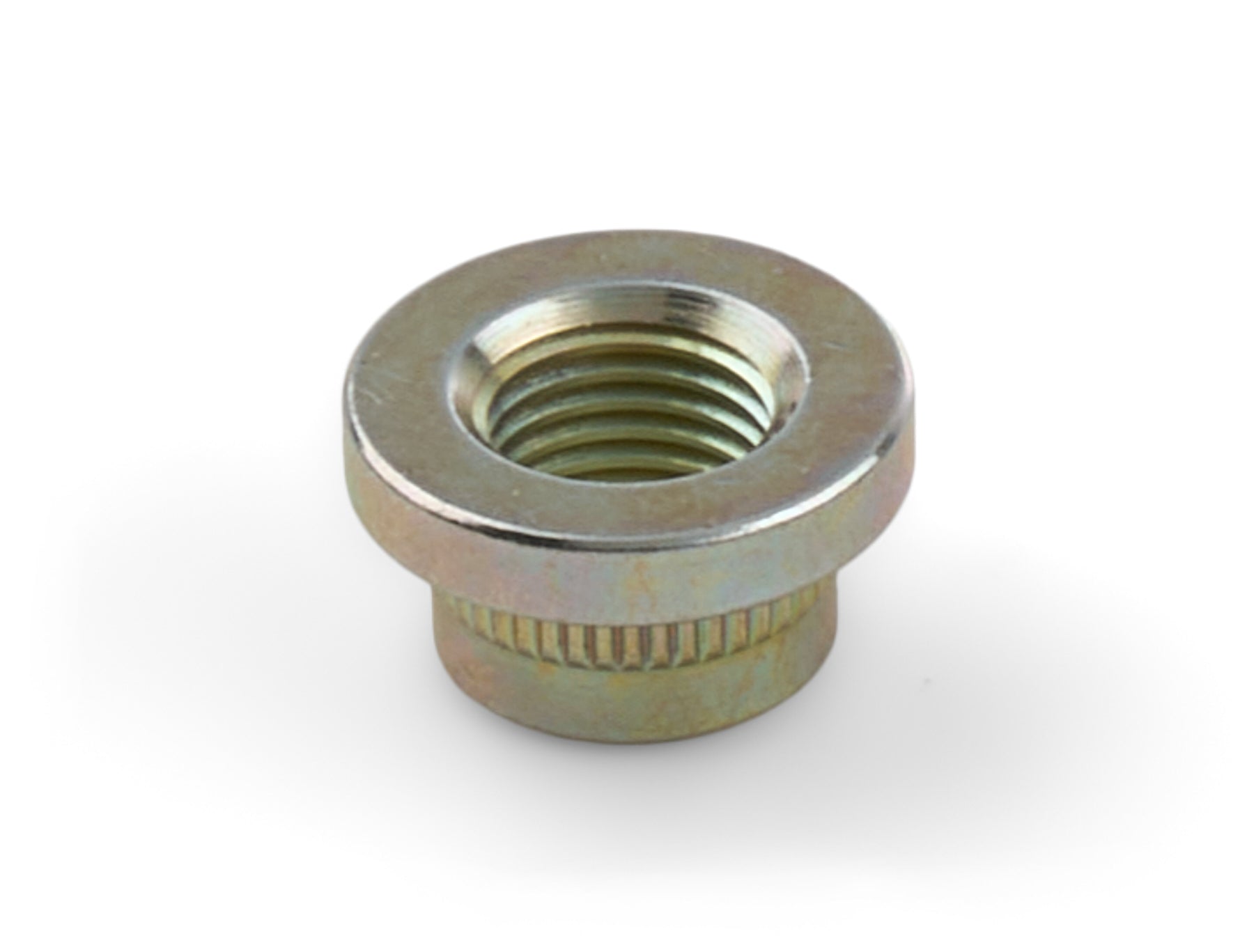Wilwood 230-0355 Clinch Nut, 3/8-24 Thread, Steel, Cadmium-Plated