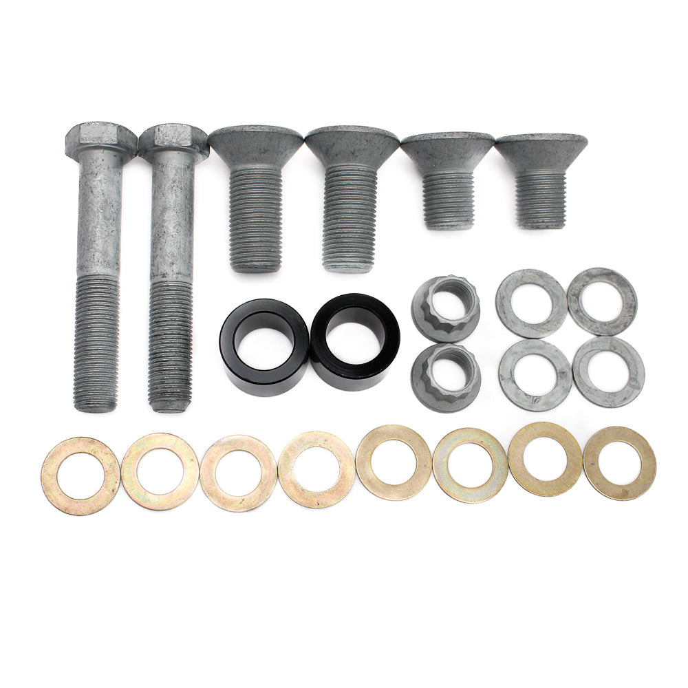 Wilwood 230-15748 Brake Caliper Bracket Bolt Kit with Nuts, Washers, Spacers and Shims