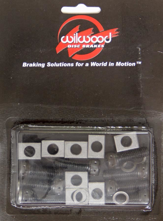 Wilwood 230-5308 Dynamic Mount Brake Rotor Bolt Kit, 5/16-24 in Thread, 1 in Long, Set of 8
