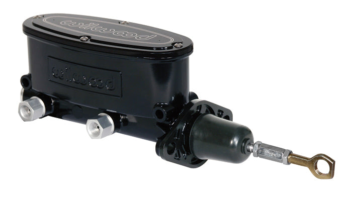 Wilwood 260-12900-BK Tandem Master Cylinder for Ford Mustang, 7/8-Inch Bore, Black Aluminum