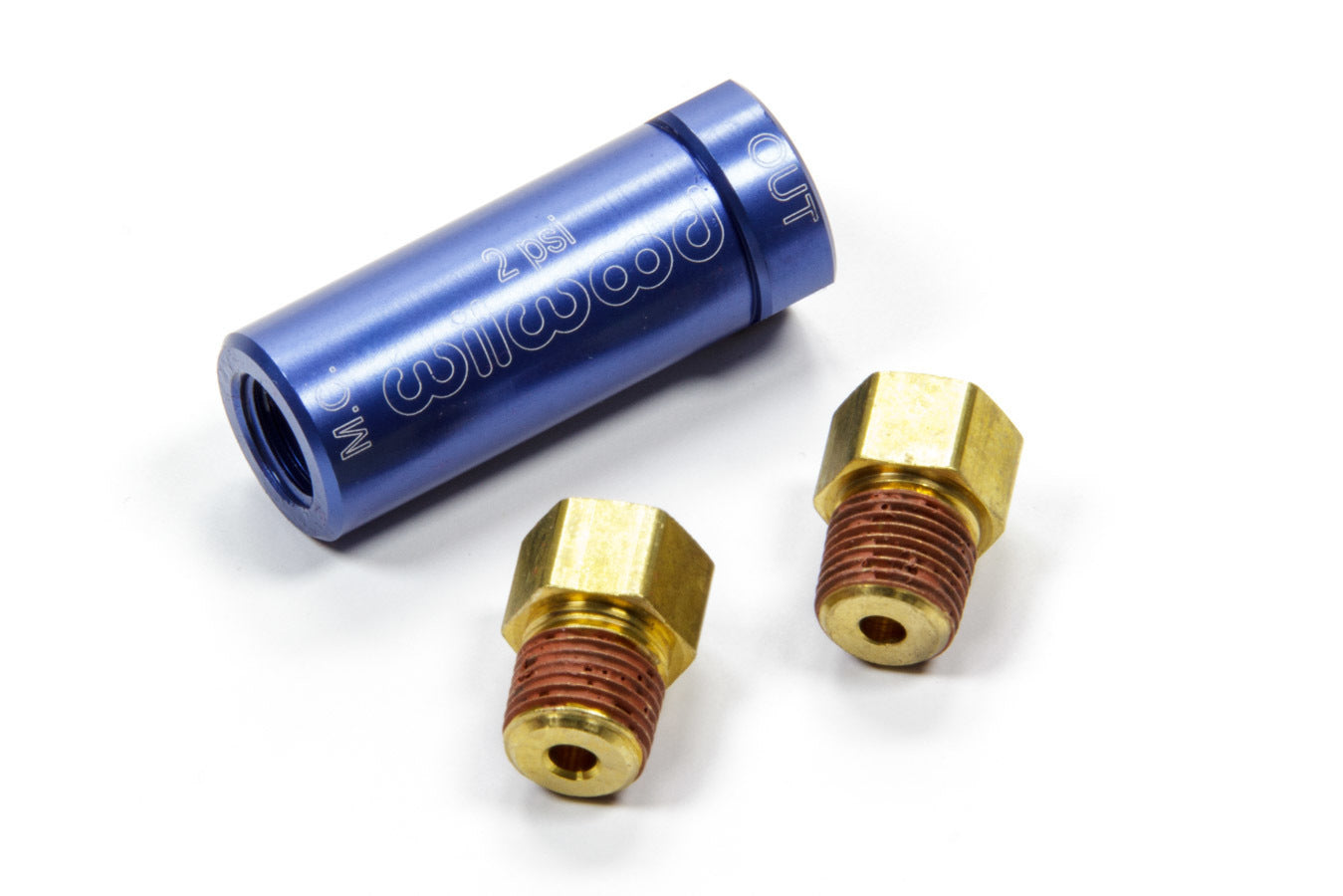 Wilwood 260-13783 2 lb Residual Pressure Valve with Fittings for Disc Brakes