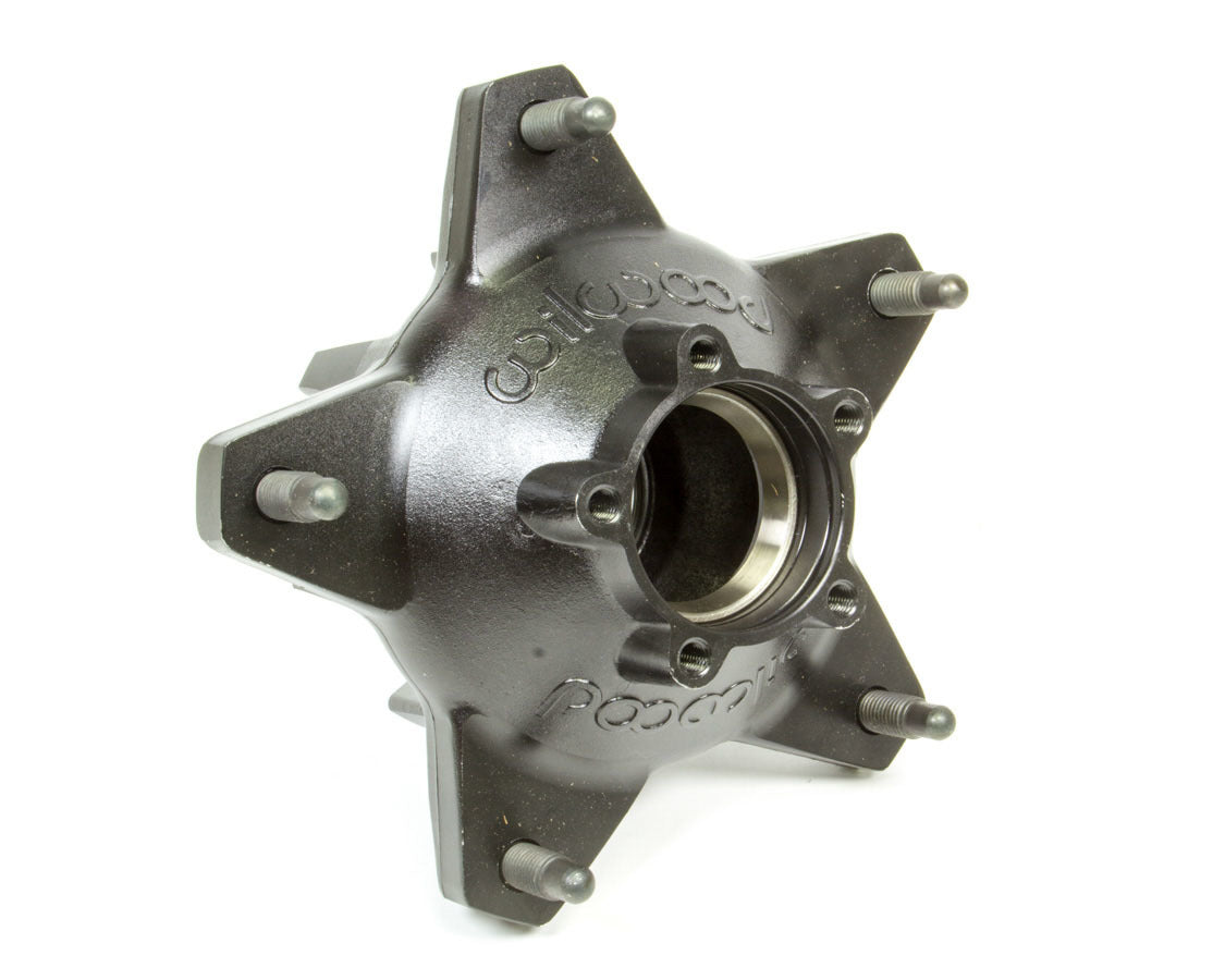 Wilwood Starlite 55 Rear Wheel Hub 270-6513BC, Wide 5, 5-Bolt Direct Mount, Black Aluminum
