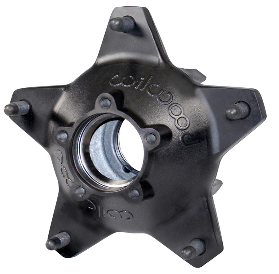 Wilwood Starlite 55 Rear Wheel Hub 270-6513BD, Wide 5 5-Bolt Direct Mount, Black Aluminum