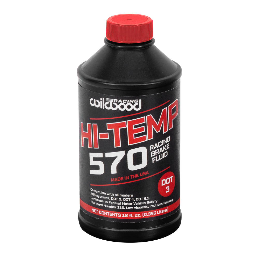 Wilwood Brakes BHTR_290-2210 Brake Fluid 570 High Temp Case (6 12OZ)