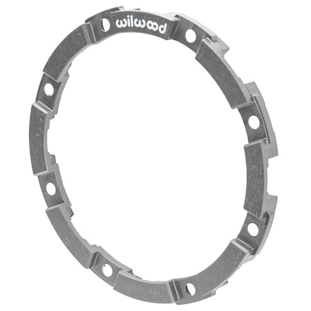 Wilwood 300-16921 Brake Rotor Adapter, 8 x 7-Inch to Wide 5 Bolt Pattern, Black Anodized Aluminum