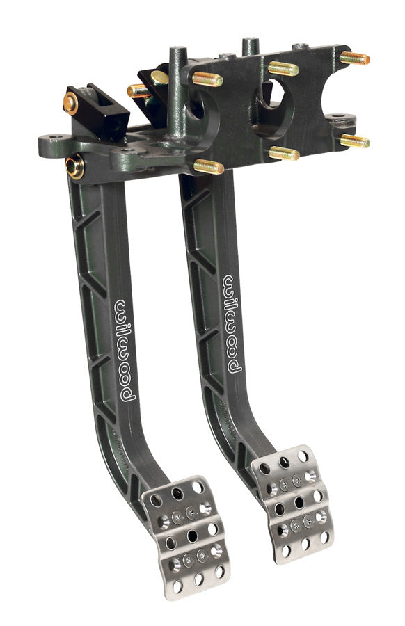 Wilwood 340-11299 Dual Brake and Clutch Pedal Assembly with Reverse Swing Mount