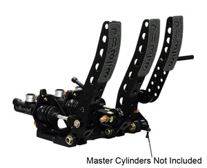 Wilwood 340-12410 Floor-Mount Pedal Assembly with Throttle Pedal