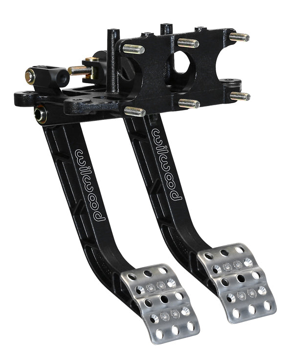 Wilwood 340-13835 Brake and Clutch Pedal Assembly, 5.1:1 Ratio, Reverse Swing Mount