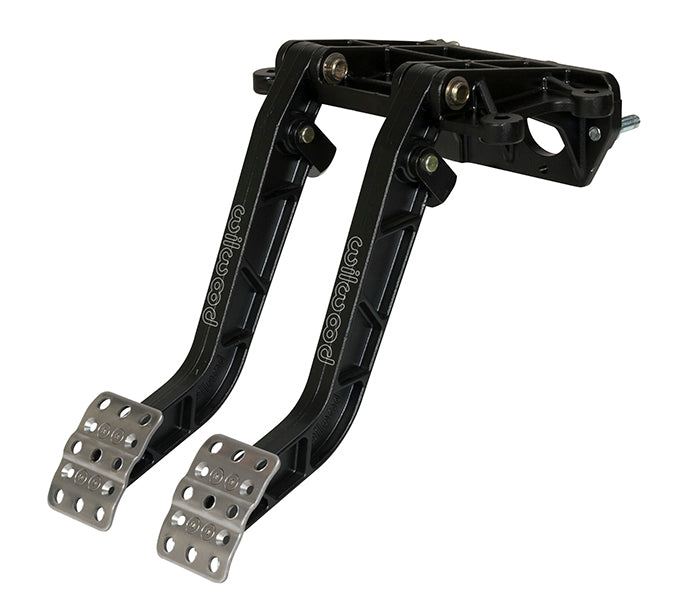 Wilwood 340-14360 Brake and Clutch Pedal Assembly, 6.25:1 Ratio, Forward Swing Mount