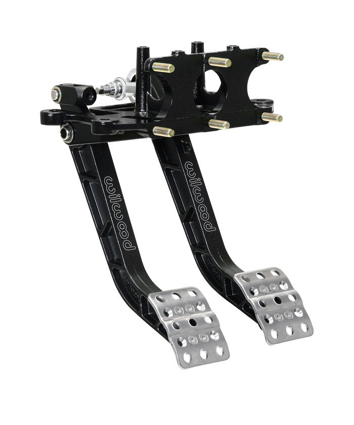 Wilwood 340-15073 Tru-Bar Reverse-Swing Brake and Clutch Pedal Assembly