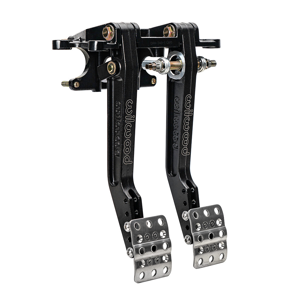 Wilwood 340-16383 Tru-Bar Brake and Clutch Pedal Assembly, Firewall Mount