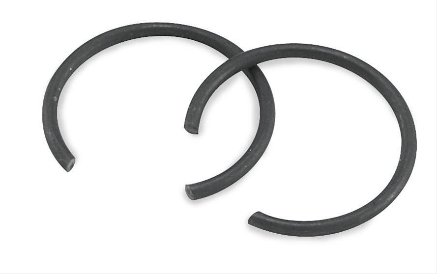 WISECO W5590 Piston Lock Rings, 22 mm Wrist Pin, 0.062 in Round Wire Style, Pair