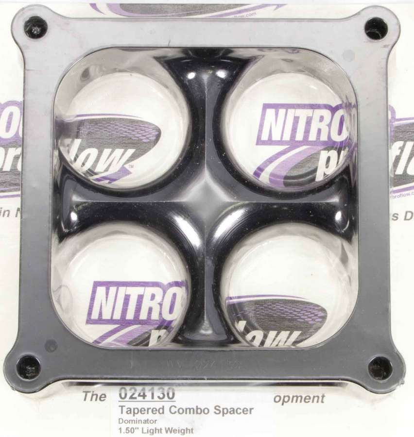 Wilson Manifolds Carburetor Spacer - 1.5 in Thick Dominator Flange - 024130