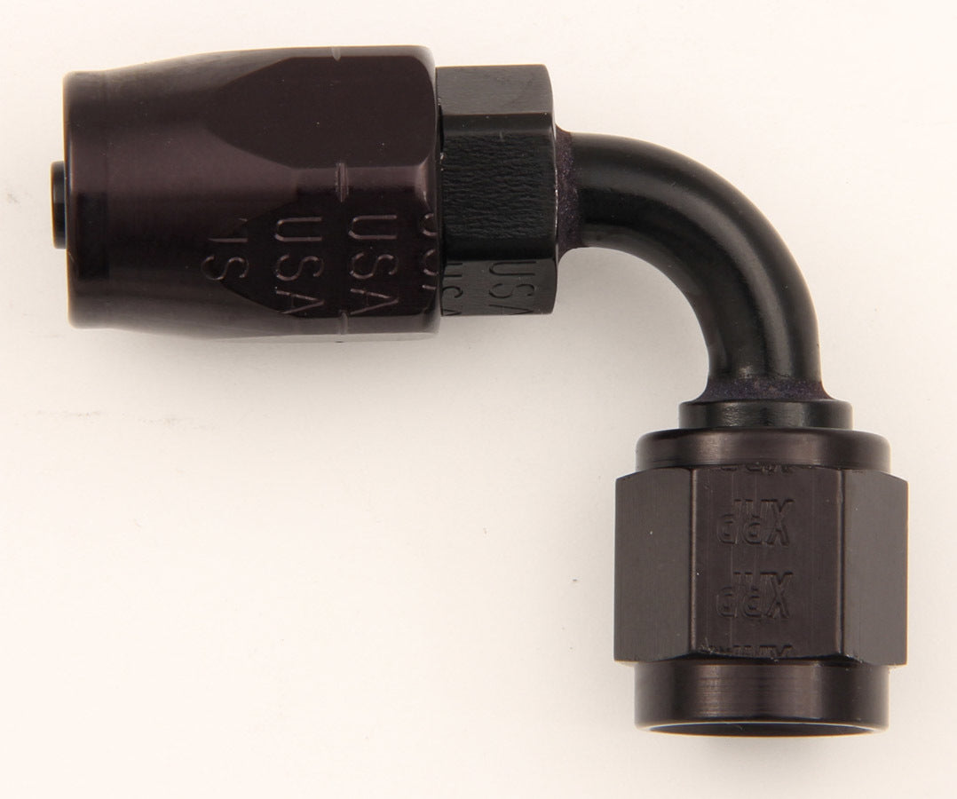 XRP Xtreme Racing Products 109020BB #20 90-Degree Hose End, Black Anodized Aluminum