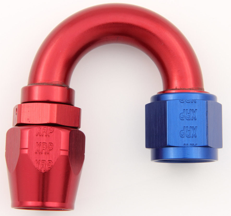 XRP 218006 #6 180-Degree Double-Swivel Hose End, 6 AN Hose to 6 AN Female