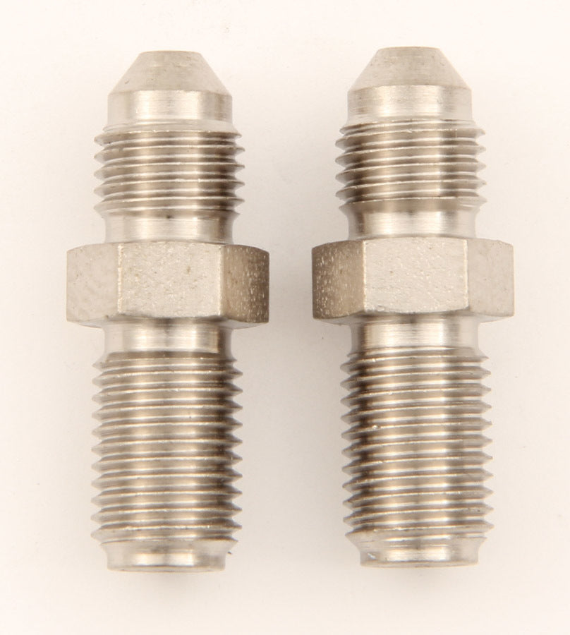 XRP 402703 Straight Adapter, -3 AN Male to 3/8-24 in Inverted Flare Male, Steel