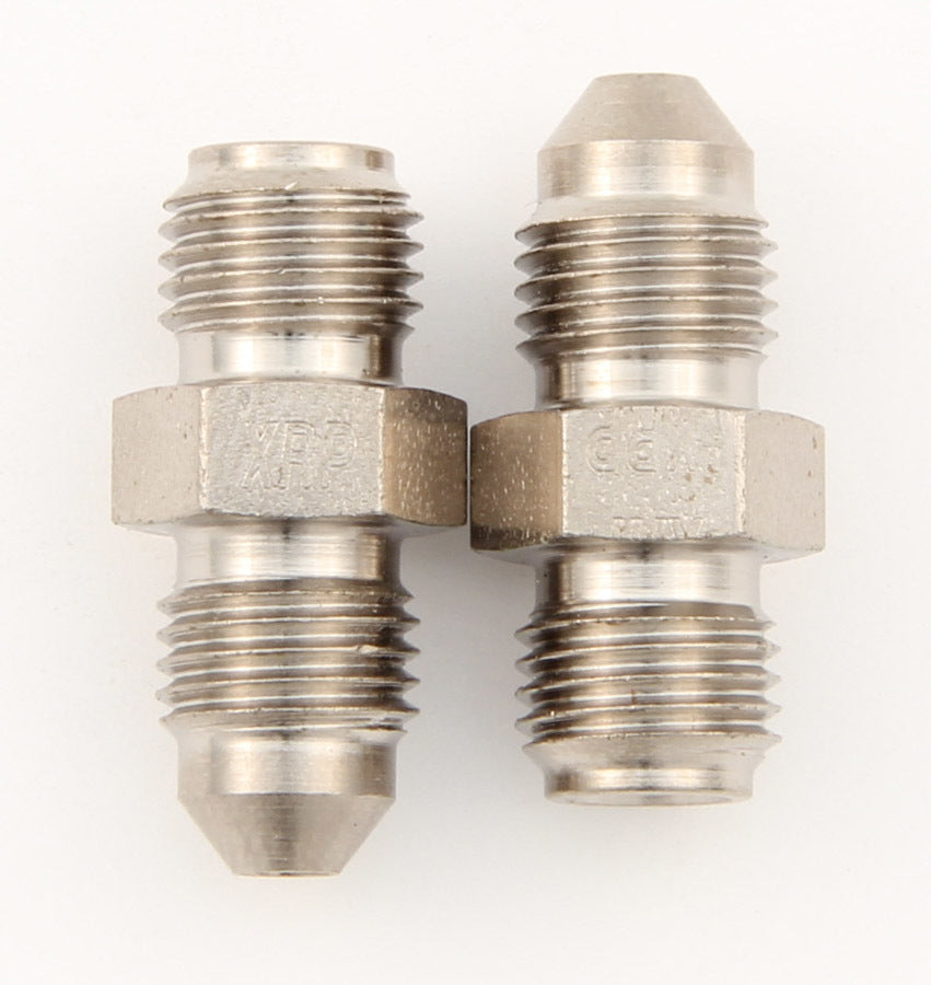 XRP 402713 #3 AN Male to 3/8-24 Inverted Flare Adapter with Crush Washer Seal, Pair