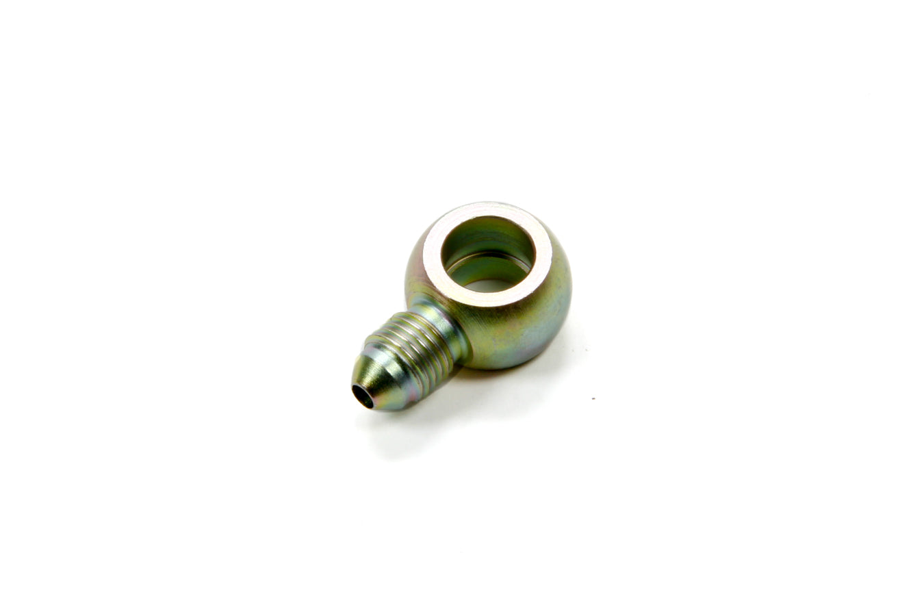 XRP 403803 #3 AN Male to 10 mm Banjo Adapter Fitting, Straight Short Neck Steel