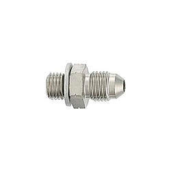 XRP 420133 3 AN Male to 10 mm x 1.00 Male Crush Washer Seal Adapter, Steel