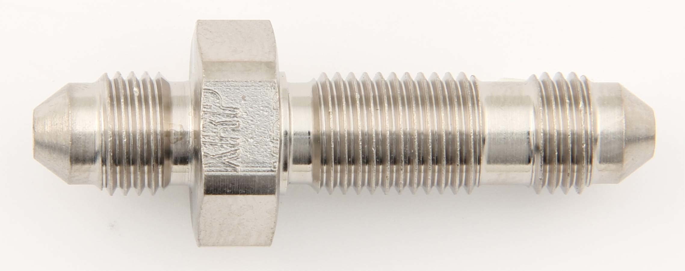XRP #3 Steel Flare Bulkhead Straight 3 AN Male to 3 AN Male Fitting 483203
