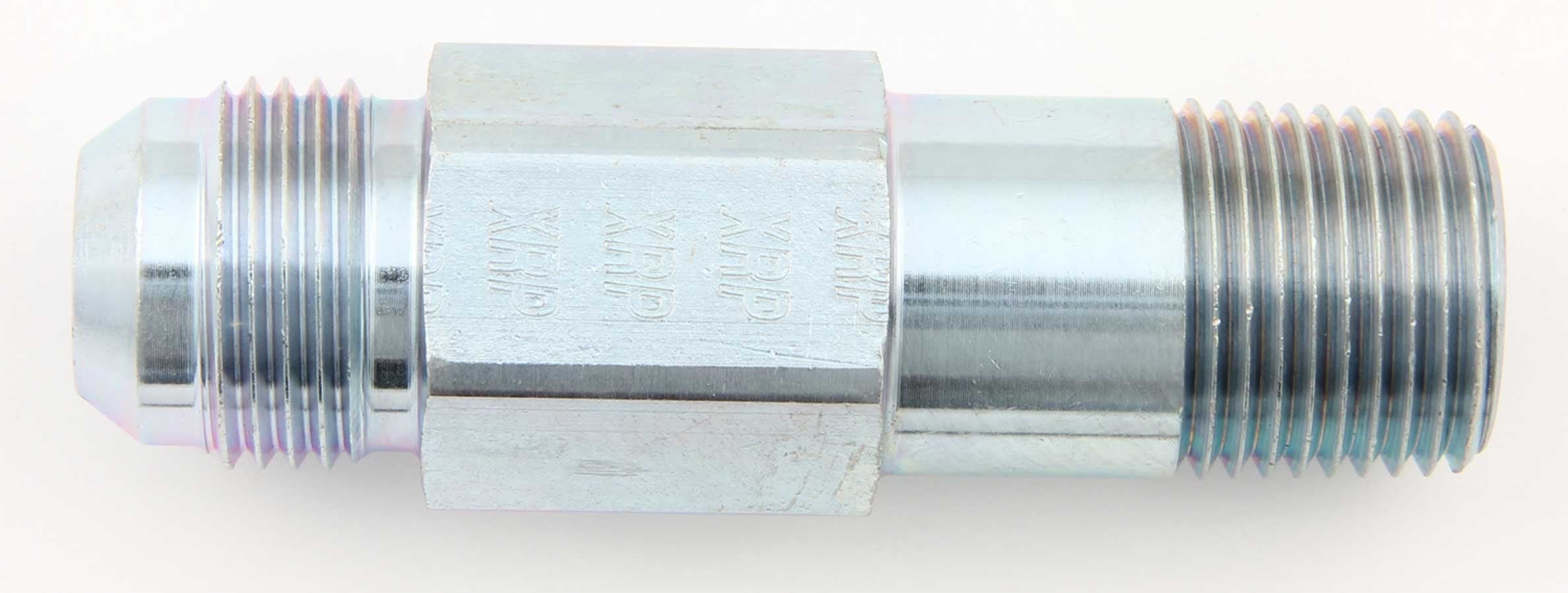 XRP Xtreme Racing Products 488912 Extended Straight Oil Inlet, 12 AN Male to 1/2 in NPT Male