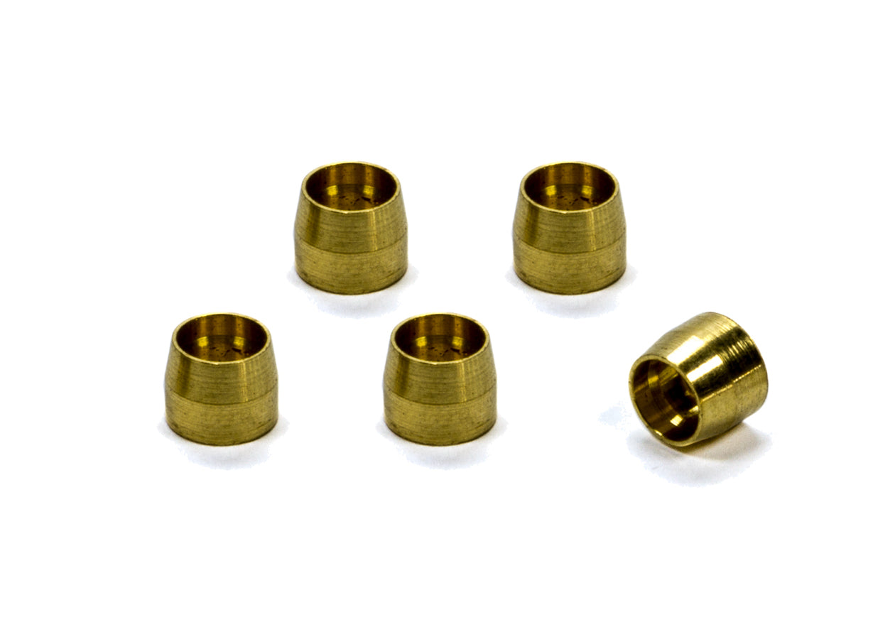 XRP Xtreme Racing Products 600503 #3 AN Brass Compression Ferrules, 5-Pack
