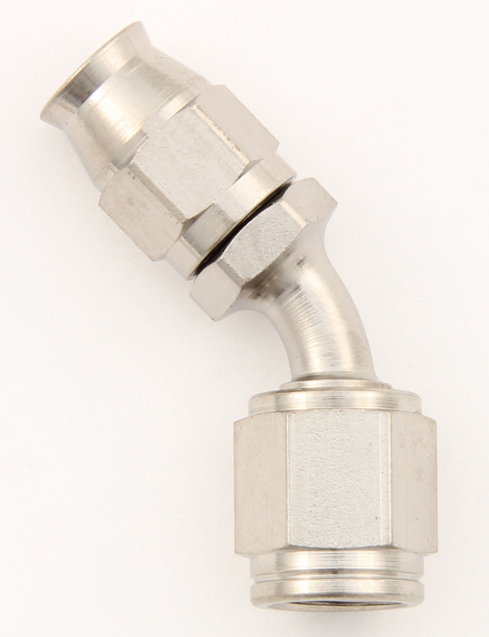 XRP Xtreme Racing Products 604503 #3 45-Degree PTFE Hose End, 3 AN Female, Steel