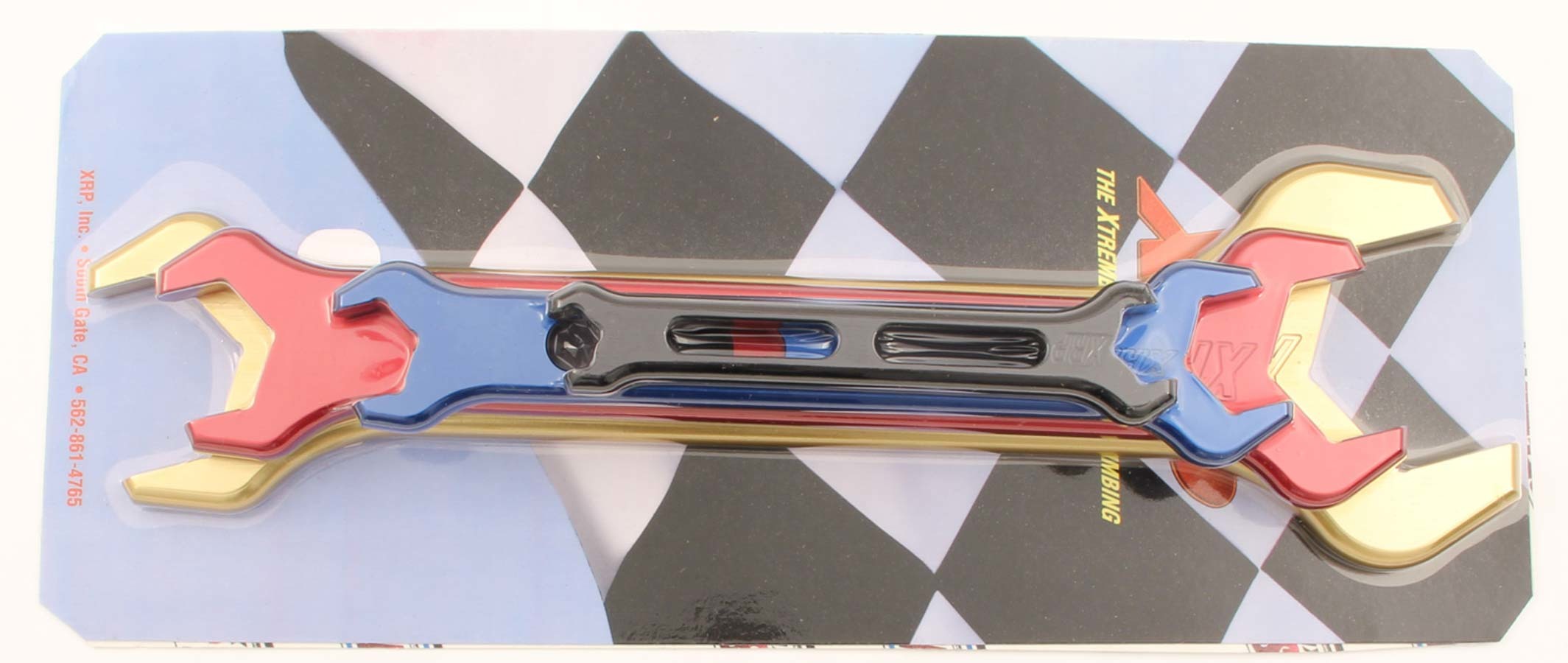 XRP-Xtreme Racing Products Pro Series Double-End AN Wrench Set 750000, 4-Piece, 3 AN to 20 AN