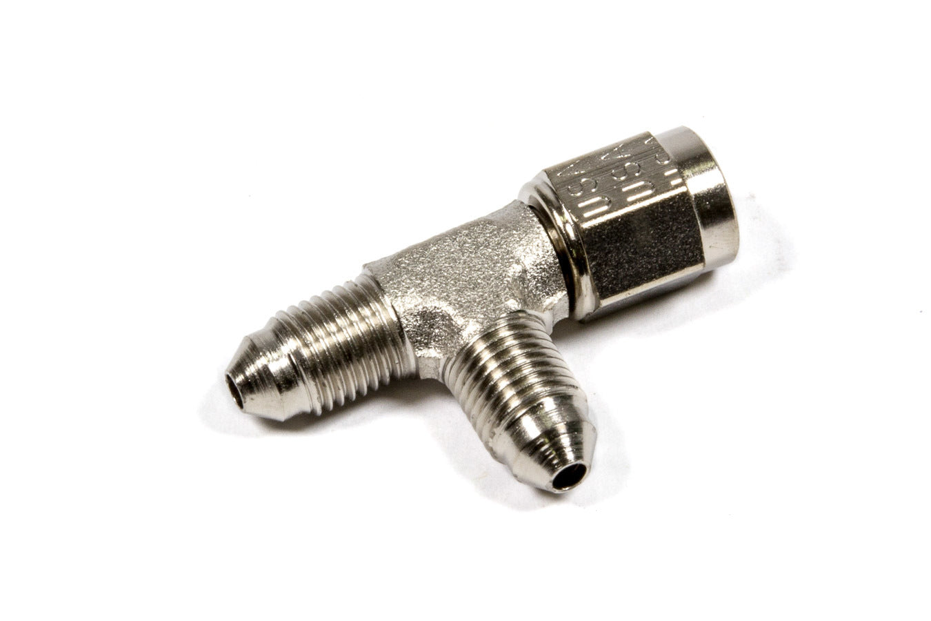 XRP 900333 #3 AN Steel Adapter Tee with Female Swivel and Dual Male Ends