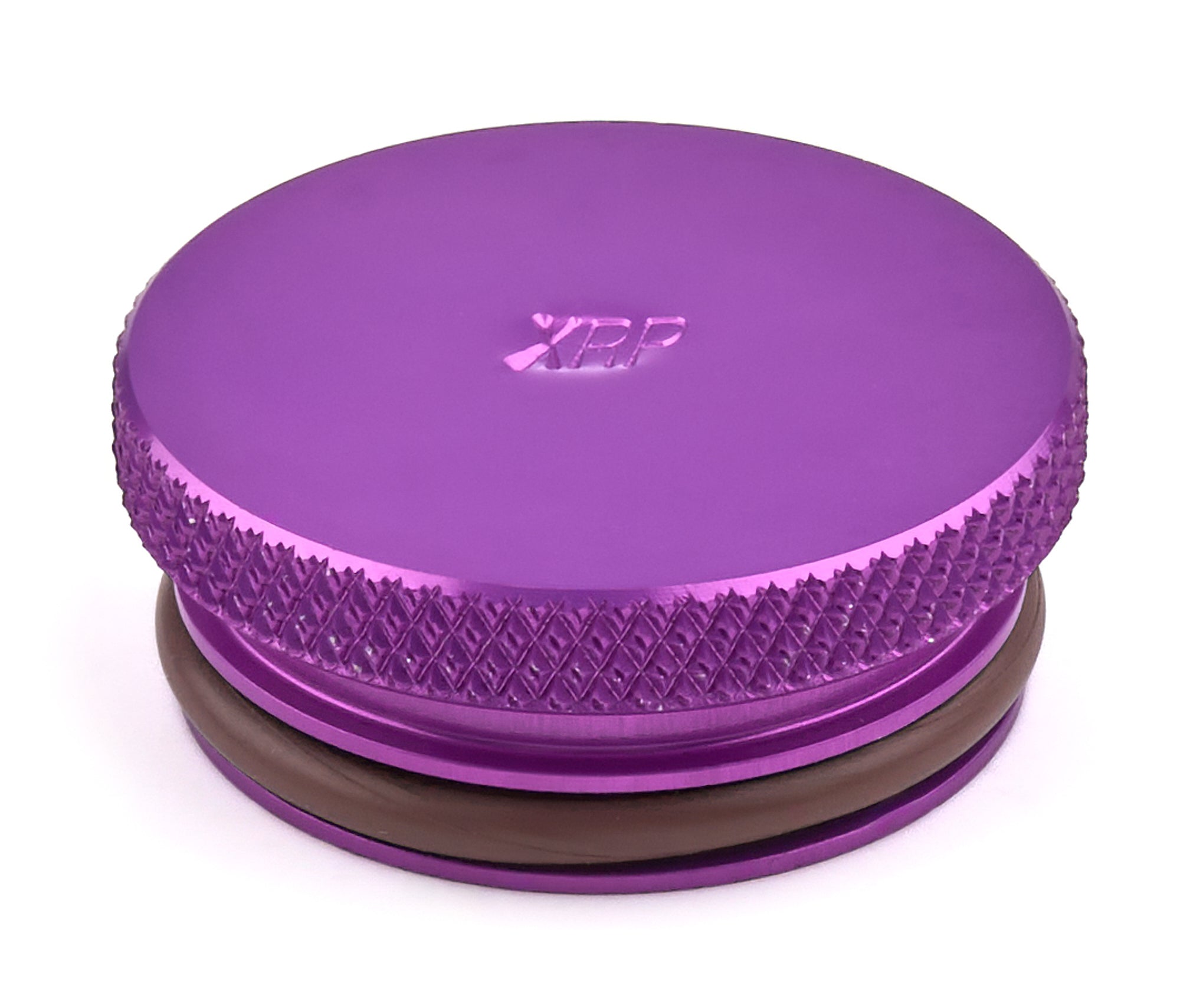 XRP Xtreme Racing Products 980620HC -20 AN Aluminum O-Ring Plug with Clamshell Head, Purple Anodized