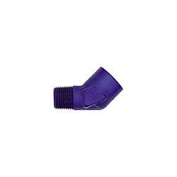 XRP-Xtreme Racing Products 991501 45-Degree 1/8 in NPT Female to Male Aluminum Adapter Fitting