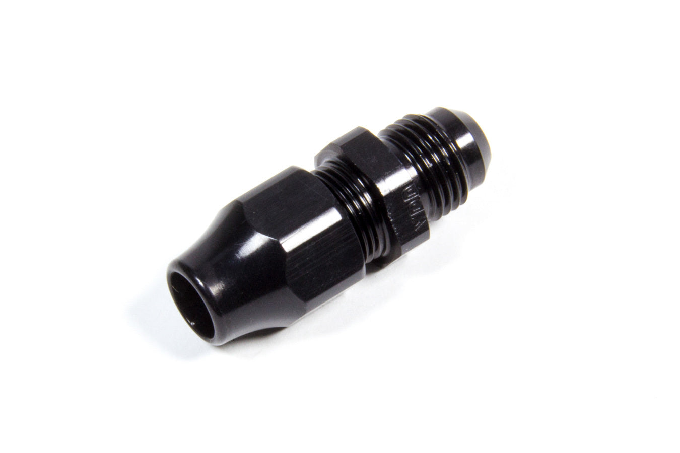 XRP 992006 #6 AN Male to 3/8 in Compression Adapter Fitting, Black Anodized Aluminum