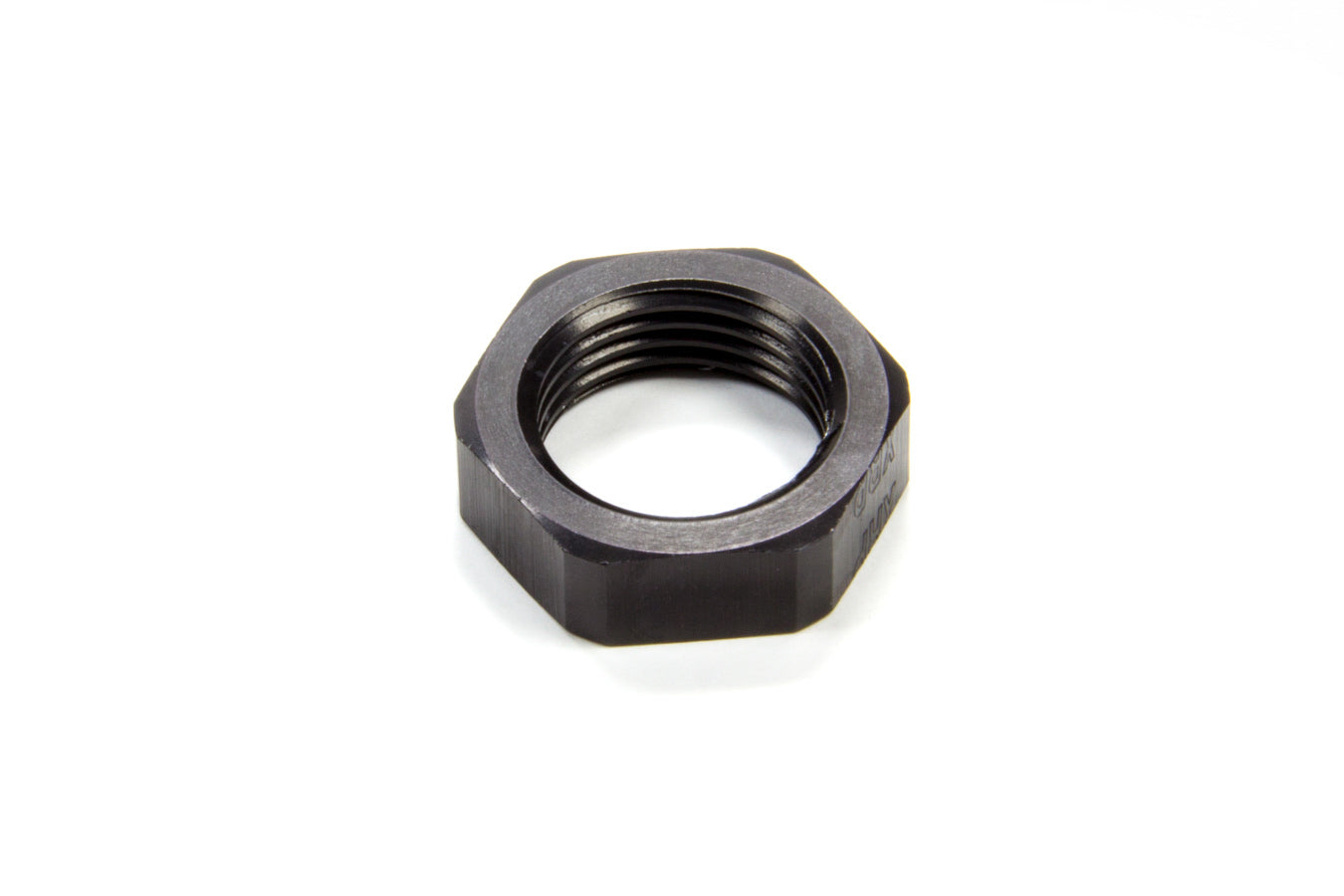 XRP #8 AN Bulkhead Fitting Nut 992408BB Aluminum Black Anodized