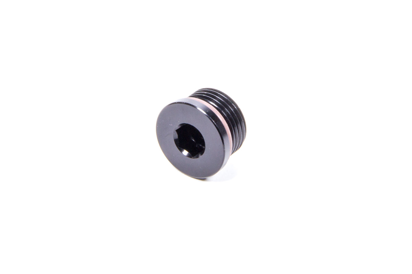 XRP -10 AN O-Ring Internal Hex Port Plug, Black Anodized, Part IHP010