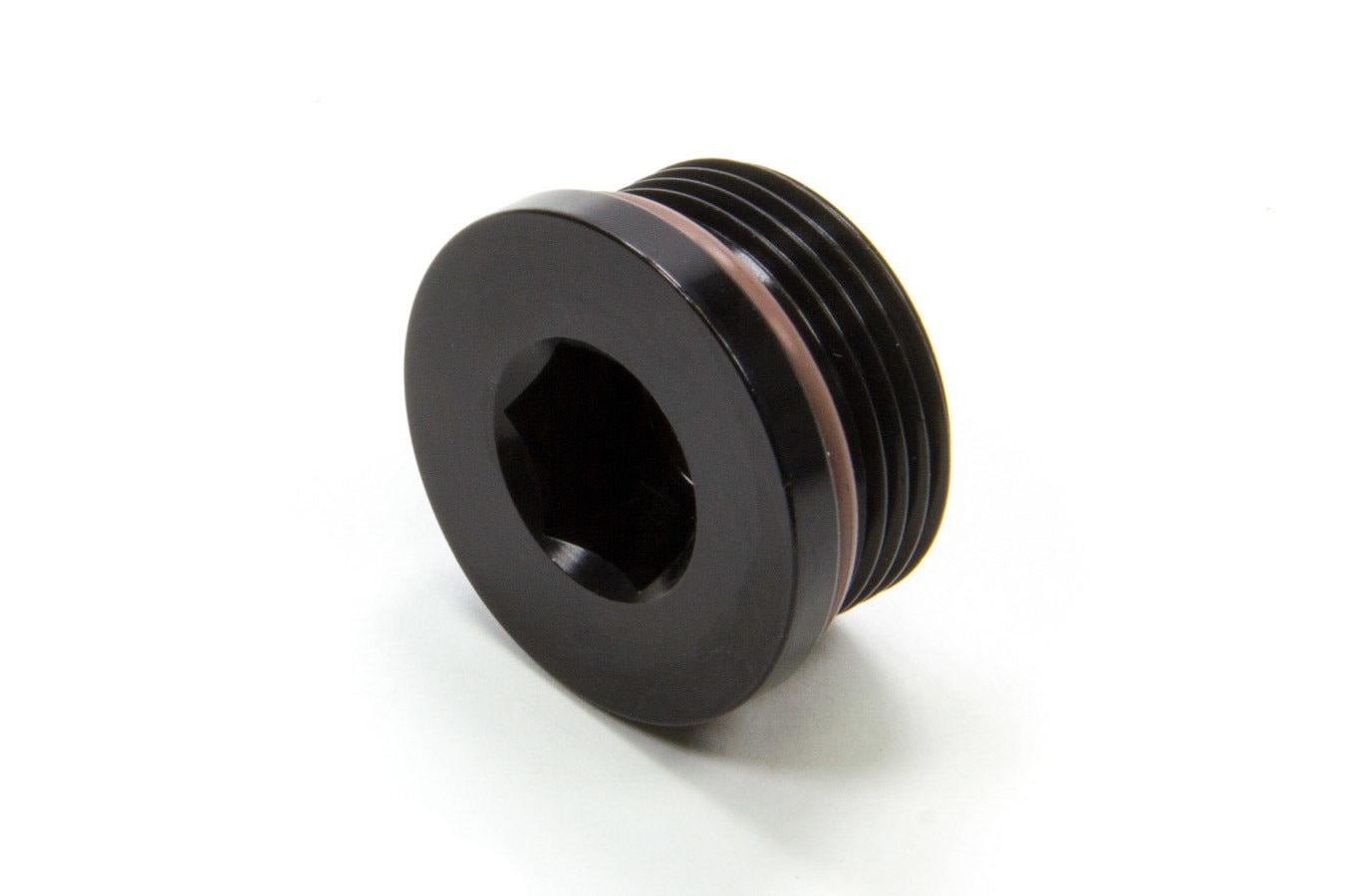XRP IHP016 -16 ORB Internal Hex Port Plug, Aluminum, Black Anodized