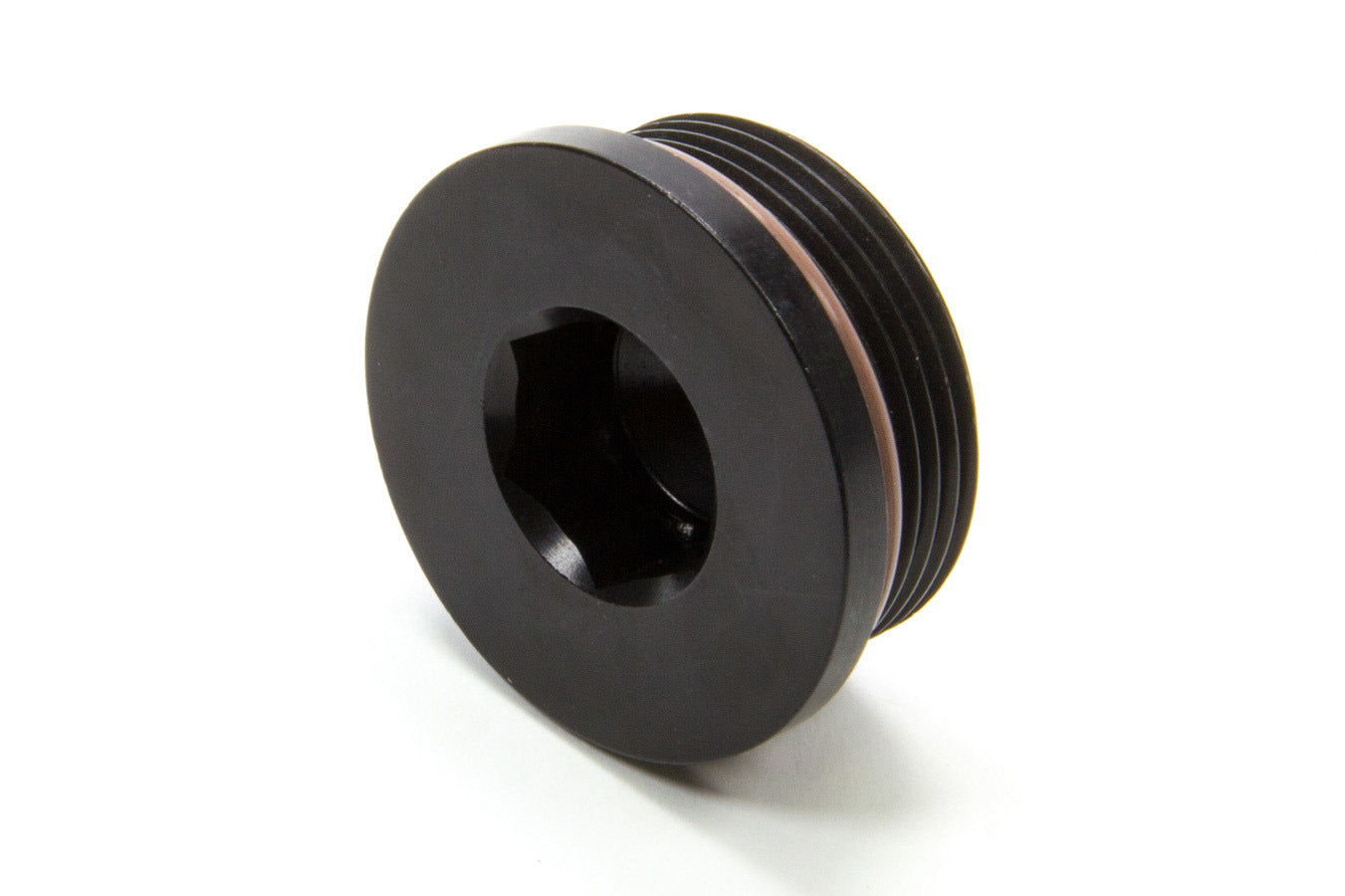 XRP IHP020 -20 ORB Internal Hex Port Plug, Aluminum, Black Anodized