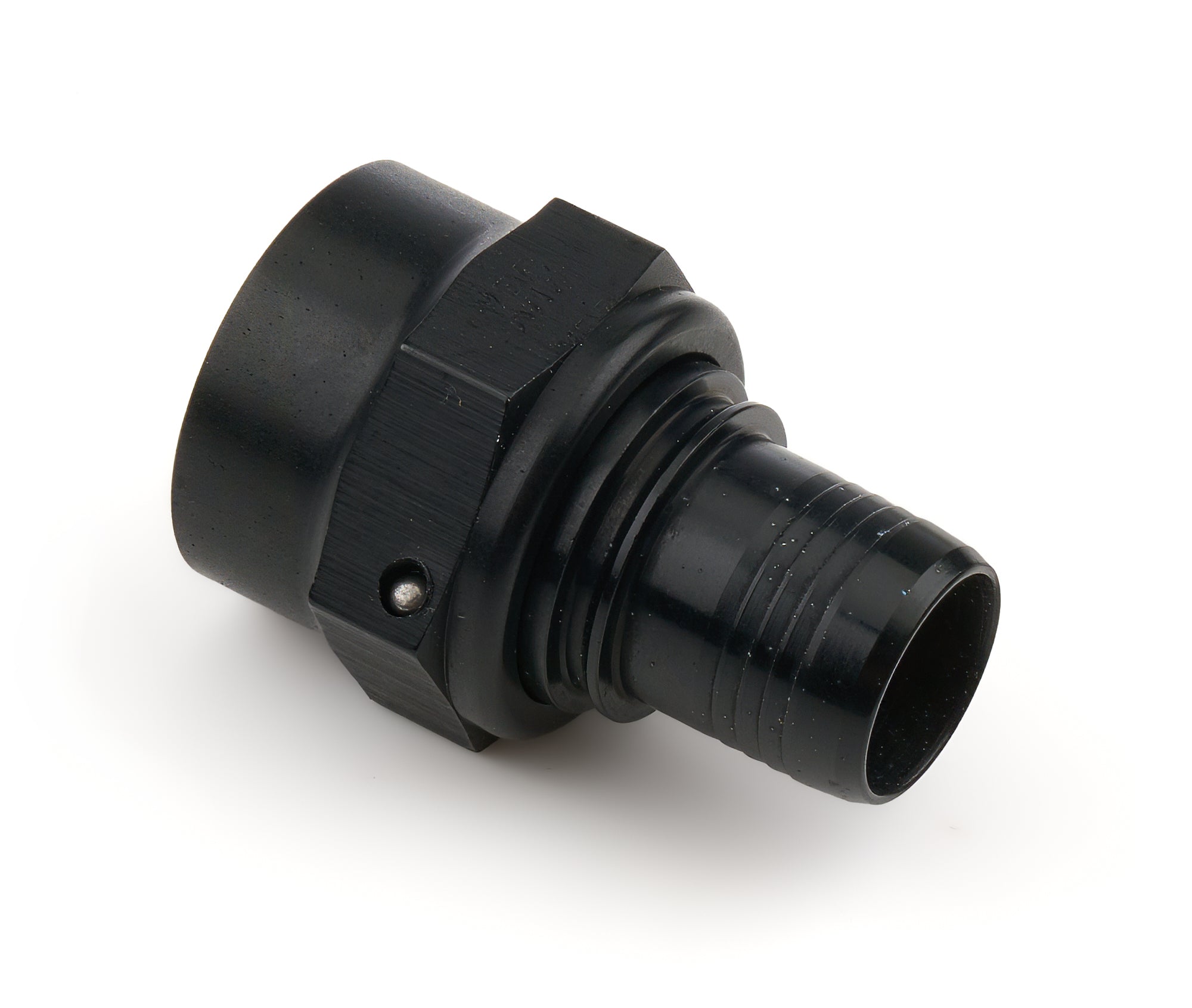 XRP Race Hose End Straight 12 AN Crimp to 12 AN Female Black Anodized Aluminum, Part RC220012TDBB
