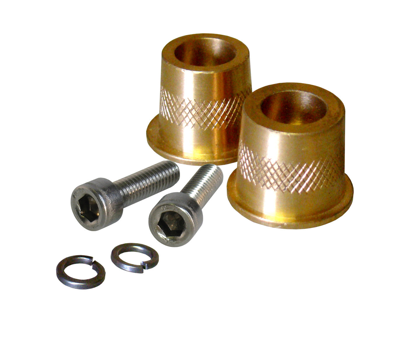 XS Power Battery 580 Short Brass Battery Terminal Adapter, Ring Terminal to Short Top Post