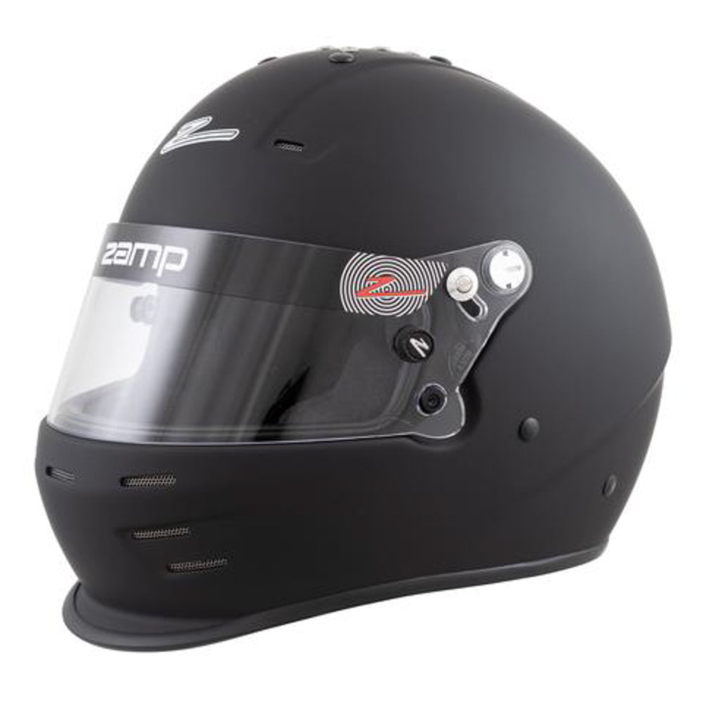 ZAMP RZ-38 Full-Face Racing Helmet, Snell SA2025, X-Large, Flat Black - H78203FXL