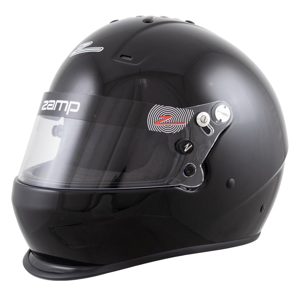 ZAMP RZ-38 Dirt Full-Face Helmet, Snell SA2025, Gloss Black, 2X-Large - H782D032XL