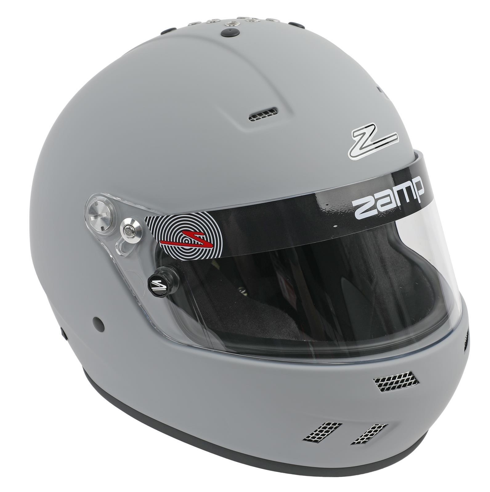 ZAMP RZ-57V Full-Face Racing Helmet H78315FM, Medium Flat Gray, Snell SA2025