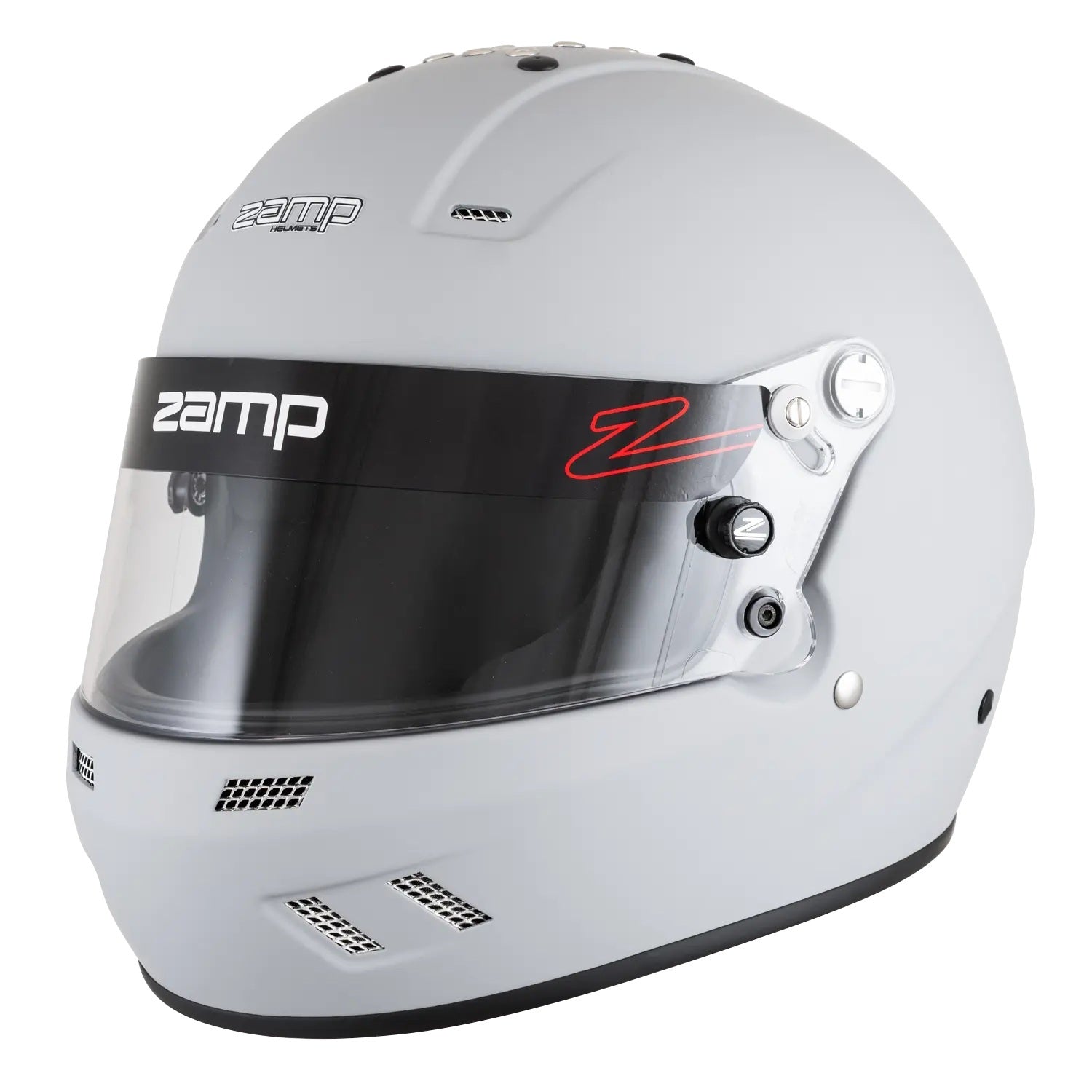 ZAMP RZ-57V Full-Face Racing Helmet, Small Flat Gray, Snell SA2025, H78315FS