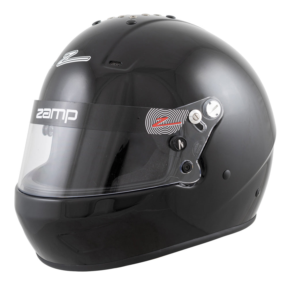 ZAMP RZ-57 Air Full-Face Racing Helmet, Snell SA2025, X-Large, Gloss Black - H784003XL