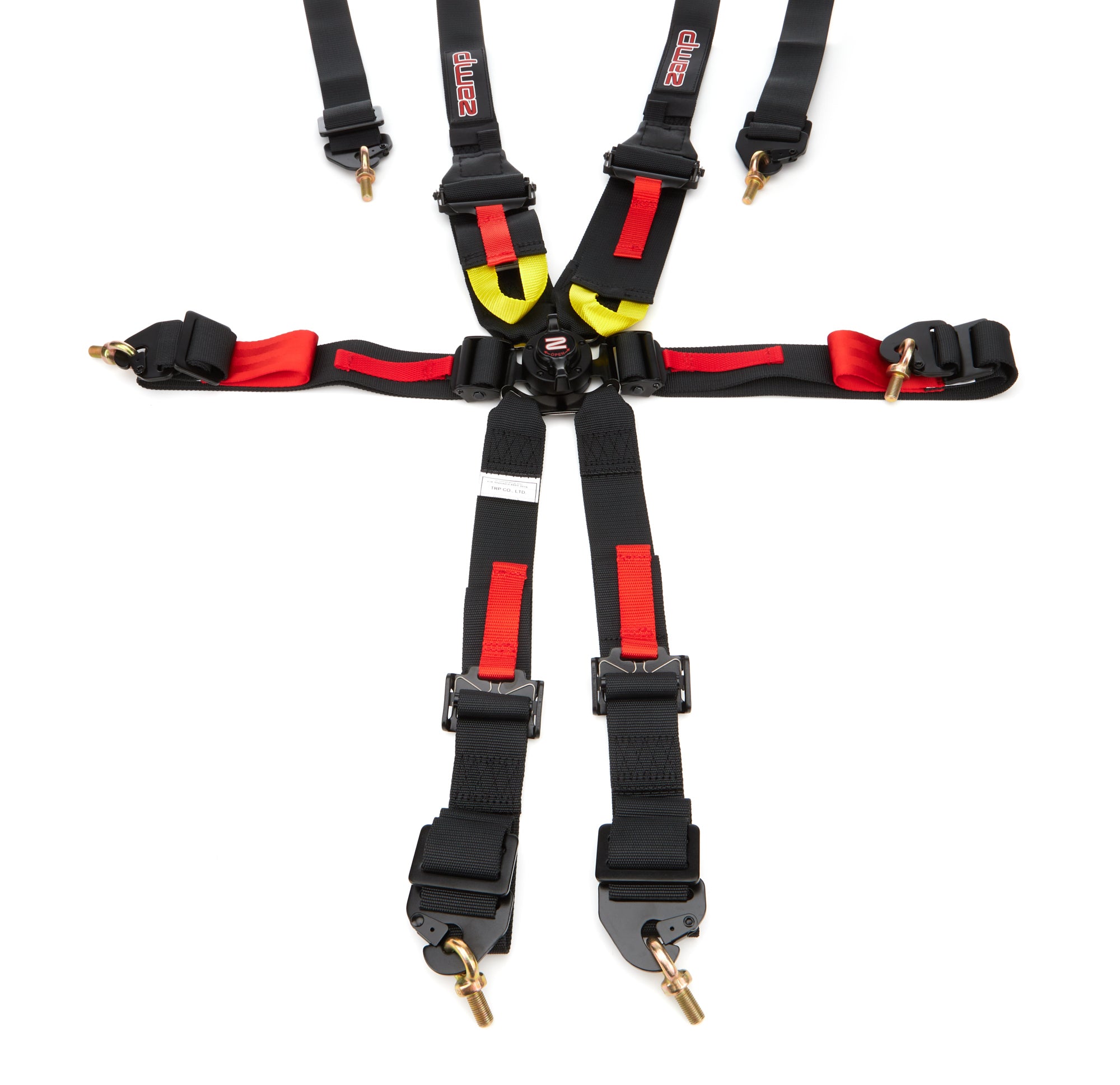ZAMP HARN03F003 6-Point Camlock Racing Harness, Black