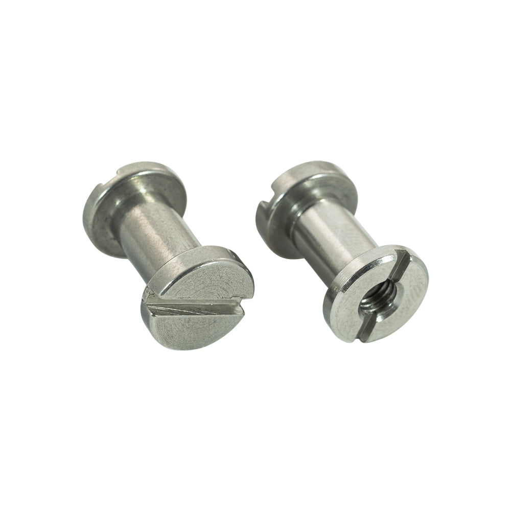 ZAMP Z-Tech Screws Binary Post Short Stainless Steel Natural Pair NZSE0011