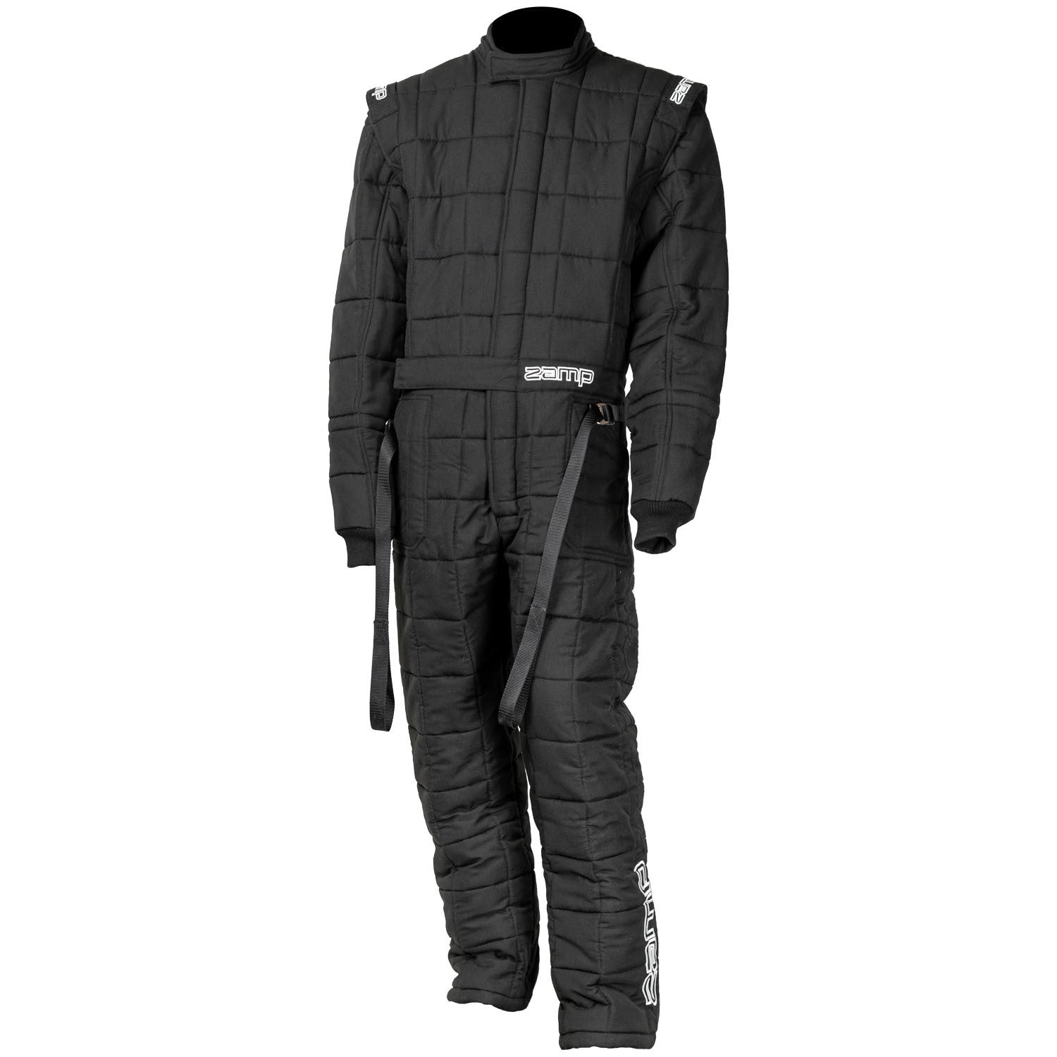 ZAMP ZR-Drag 1-Piece Driving Suit, SFI 3.2A/20, 9-Layer Aramid, Black, 2X-Large - R0900032XL