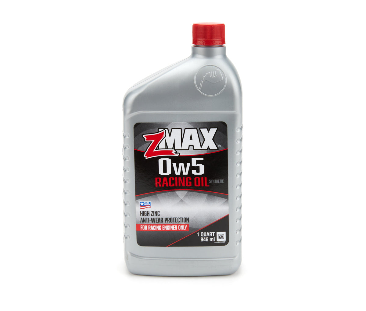 ZMAX 88-305 Racing Motor Oil 0W-5 Synthetic High-Zinc Formula, 1-Quart Bottle
